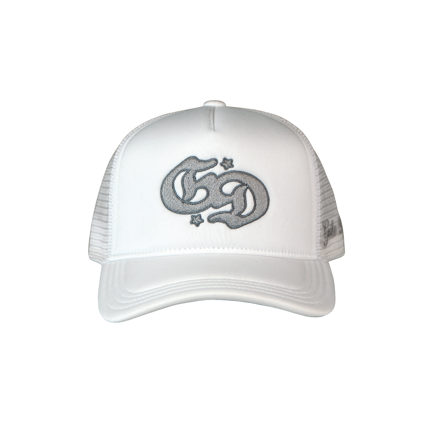 Monogram White Cap