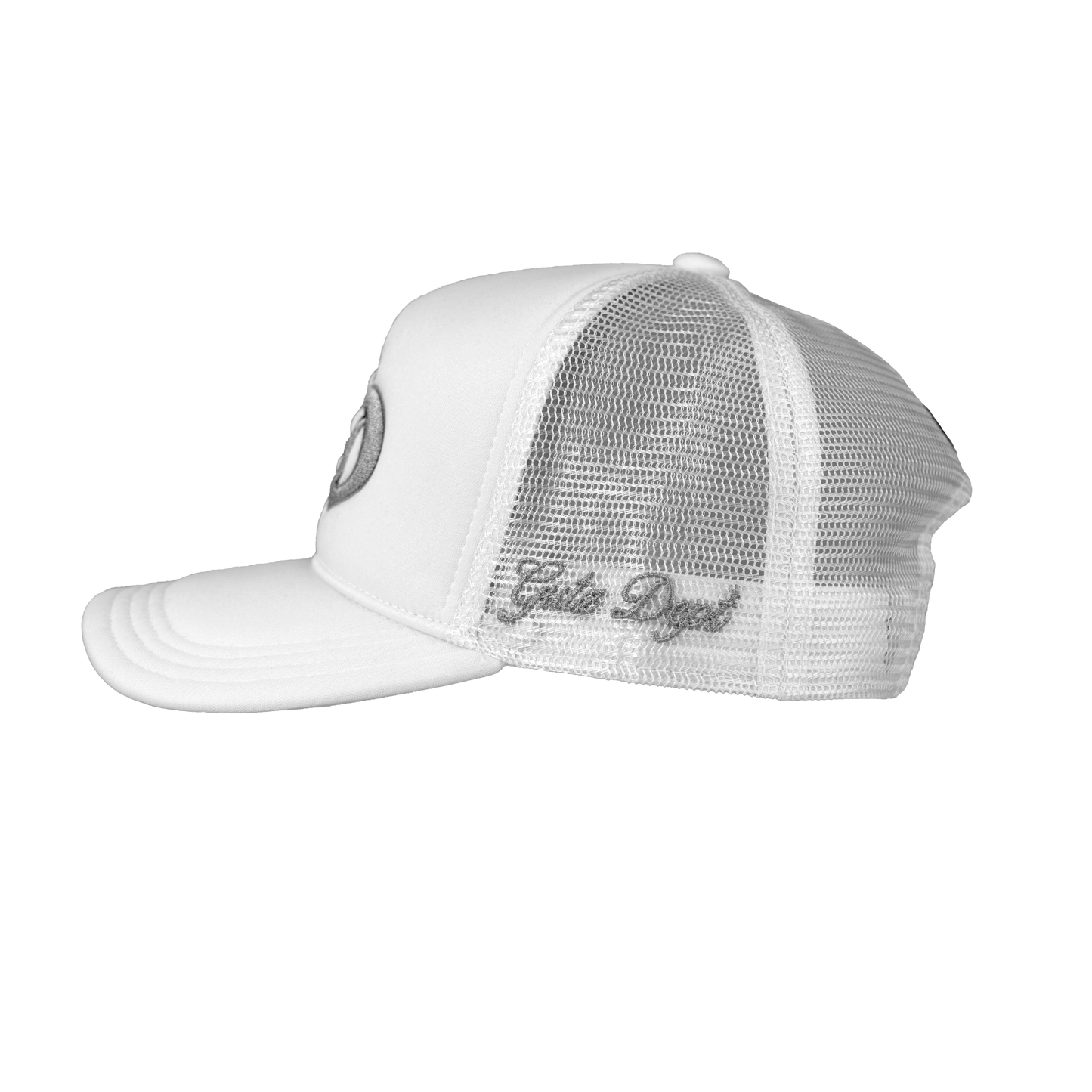 Monogram White Cap