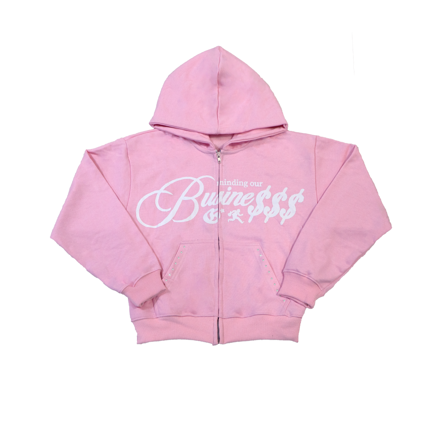 M.o.b Zip-Up Hoodie