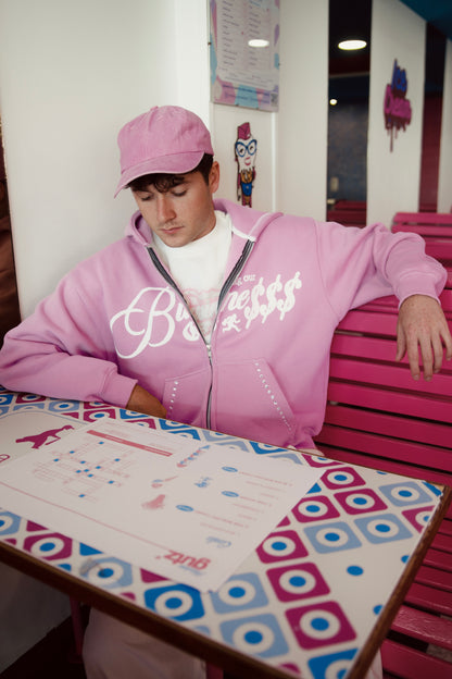 M.o.b Zip-Up Hoodie