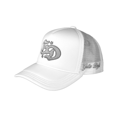 Monogram White Cap